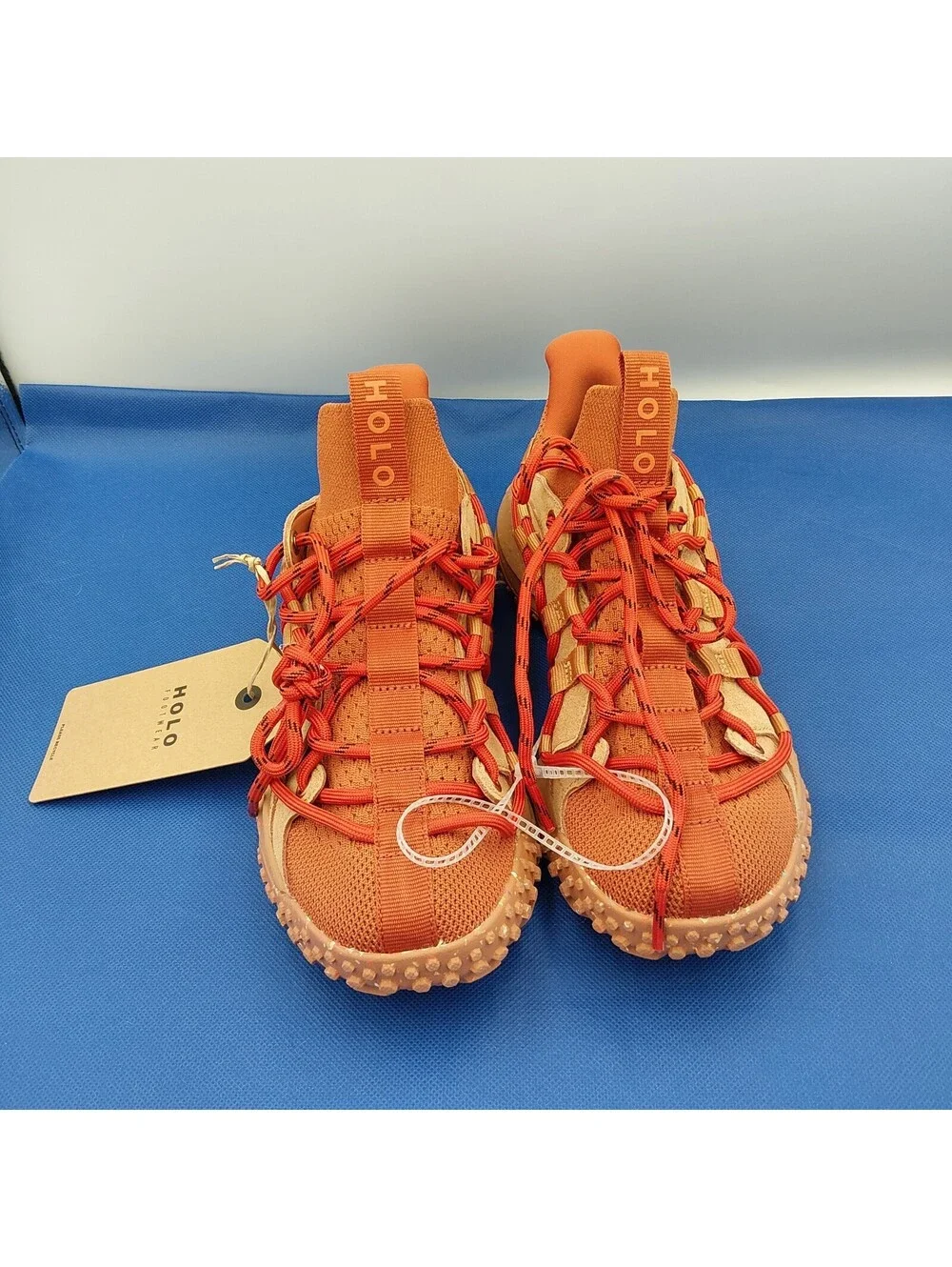 HOLO Footwear Women Zeus Terracotta Trail, Hiking Sneakers, Size 16, NWT, No Box